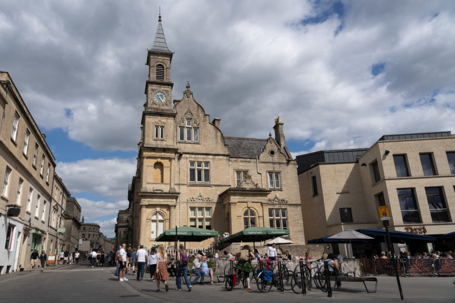 Visite de la ville de Bath en Angleterre