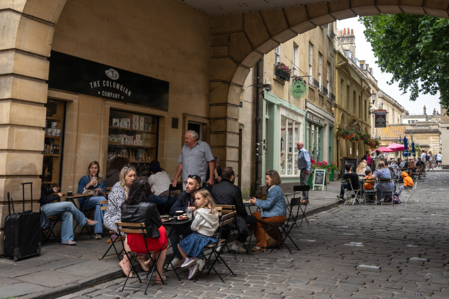 Voyage à Bath, l'été en Angleterre