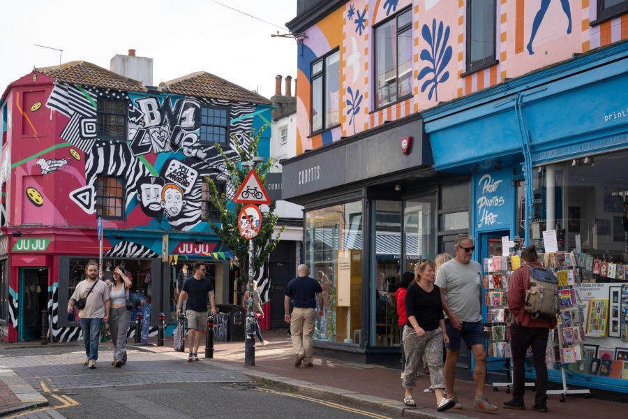 Voyage à Brighton : visite de North Laine