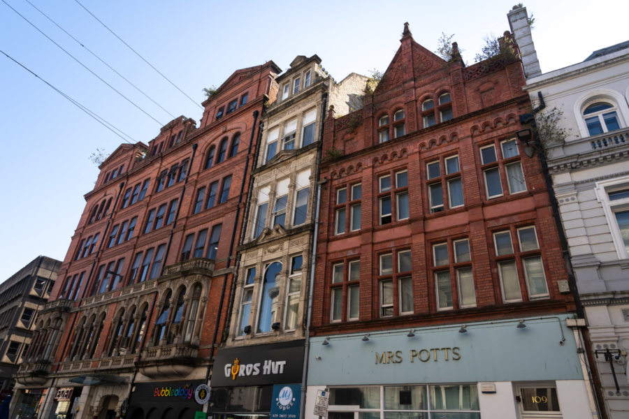 Voyage à Cardiff : architecture à High Street