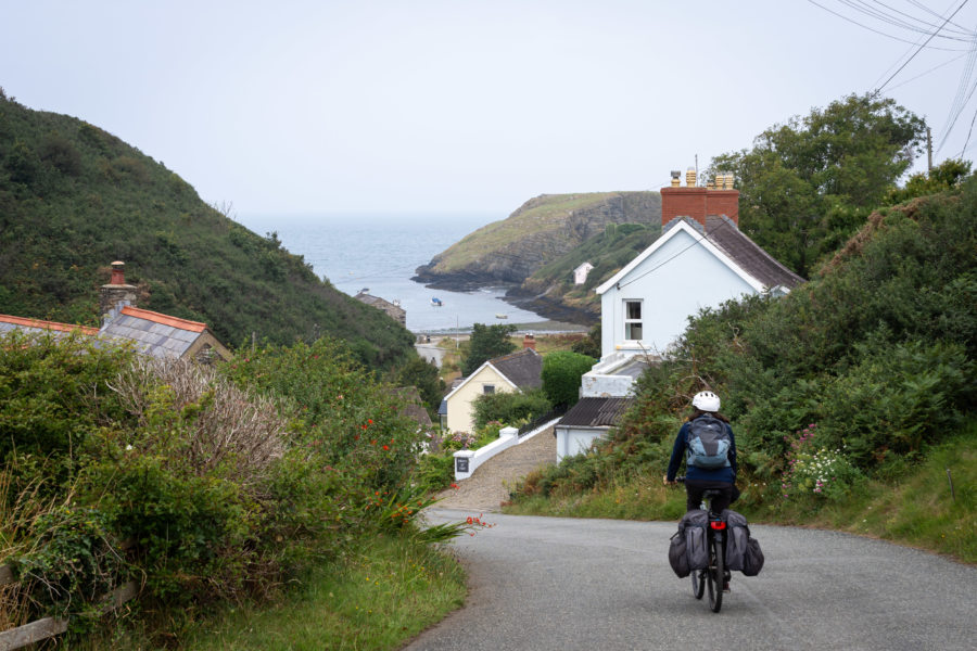 Voyage à vélo au Pays de Galles : Abercastle