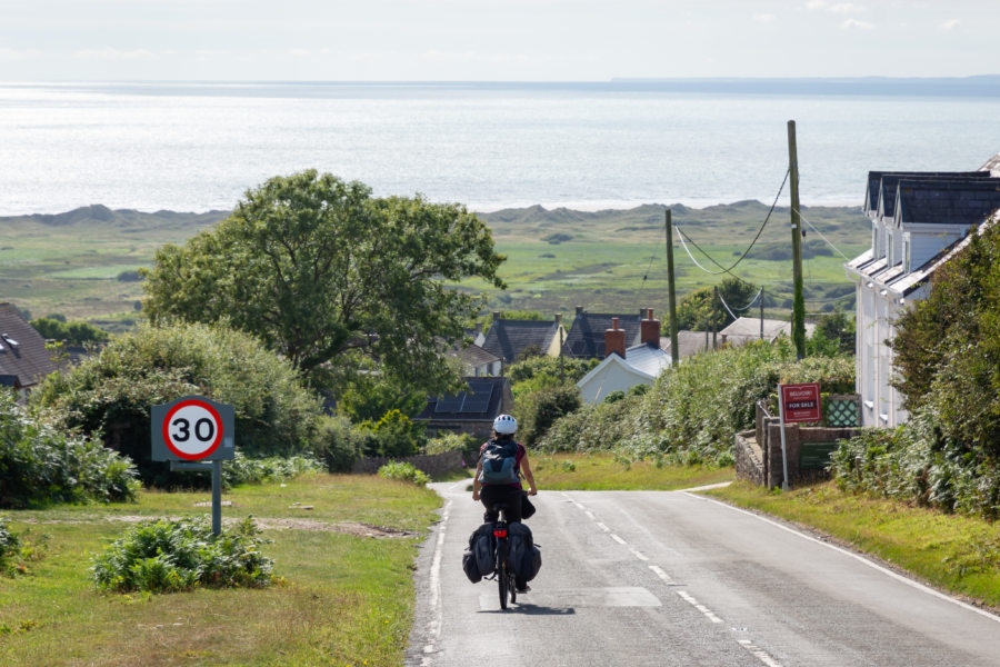 Voyage à vélo au Pays de Galles : la péninsule de Gower