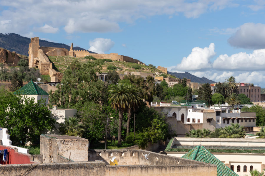 Vue depuis le toit de la maison des amis