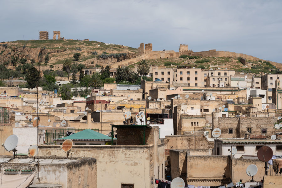 Vue depuis la terrasse du musée Nejjarine