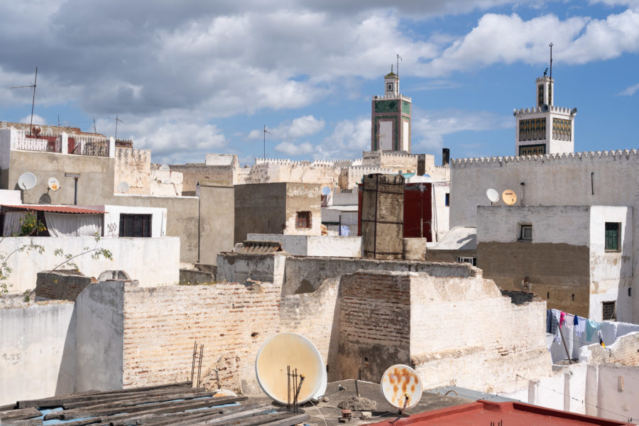 Vue sur Tetouan depuis le toit du Dar El Oddi