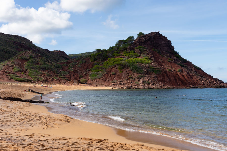 Cala Pilar : belle plage de Minorque