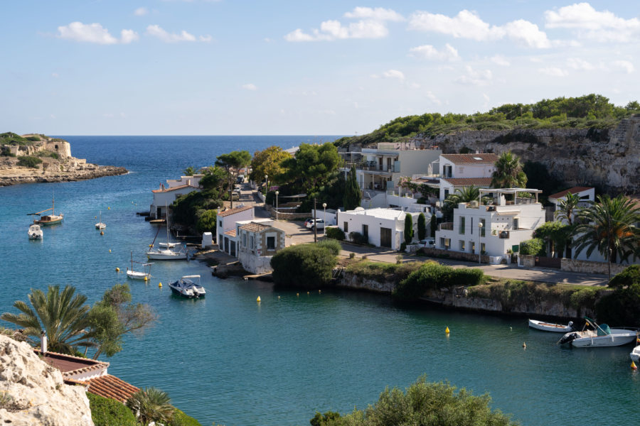 Cala Sant Esteve sur l'île de Minorque