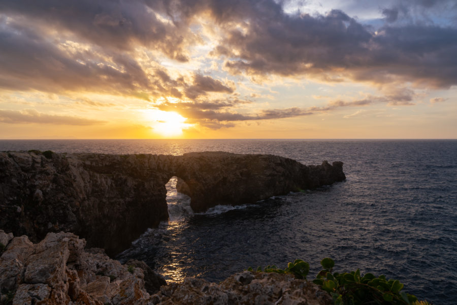 Coucher de soleil au Pont d'En Gil