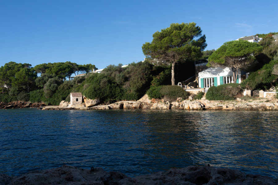 Cala N Blanes sur l'île de Minorque