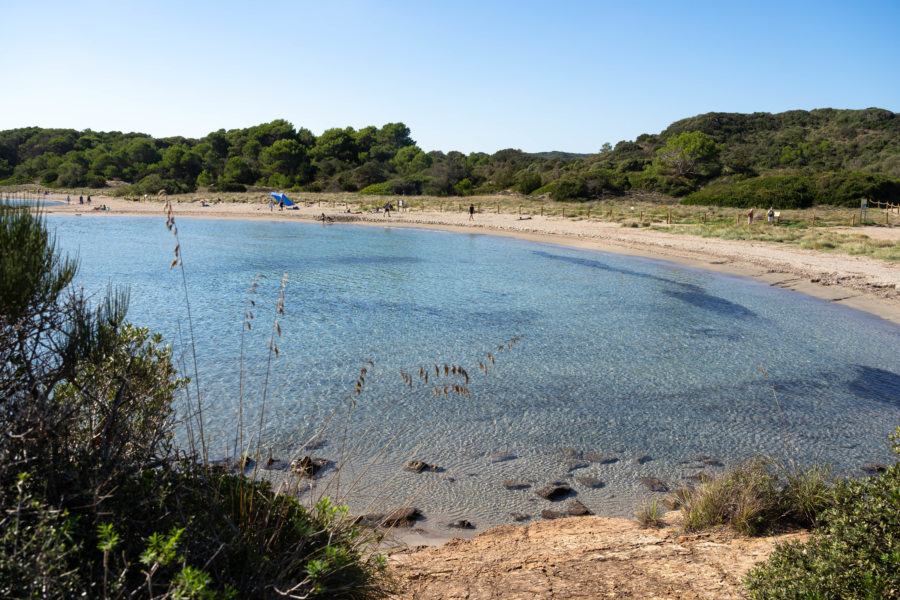 Plage Es Grau, île de Minorque