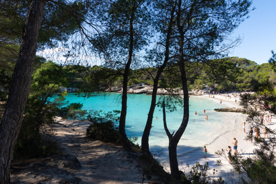 Cala Turqueta, plage de rêve à Minorque