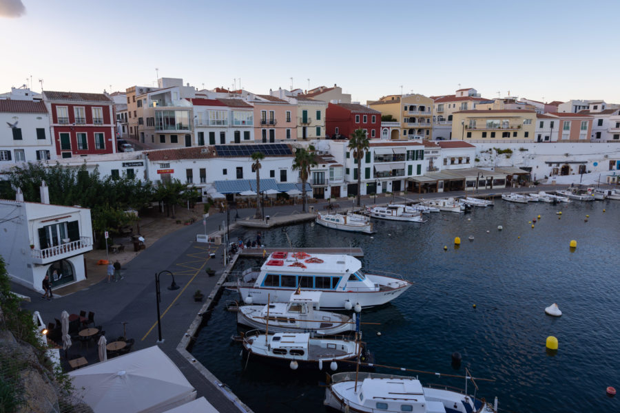 Port de Cales Fonts à Es Castell