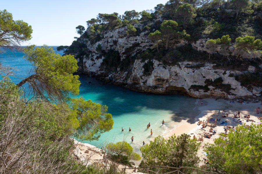 Randonnée sur l'île de Minorque : la Cala Macarelleta