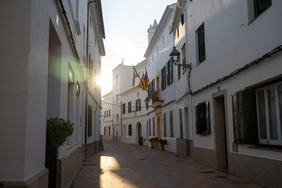 Village d'Es Mercadal à Minorque