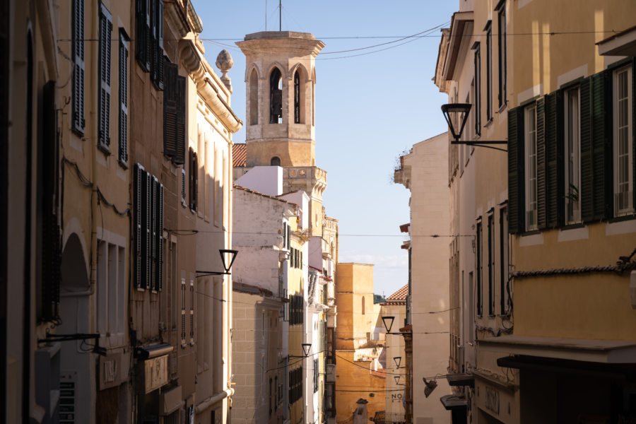 Visite de la ville de Port Mahon à Minorque