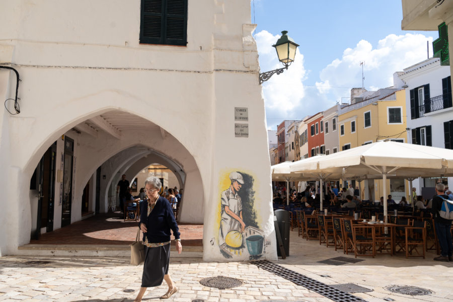 Visite de la ville de Ciutadella à Minorque
