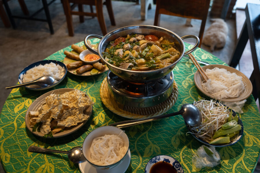 Fondue vietnamienne, homestay dans le Mékong
