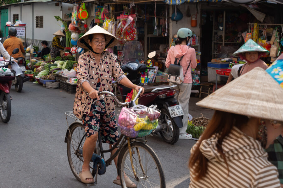 Marché terrestre de Cai Rang, voyage dans le delta du Mékong