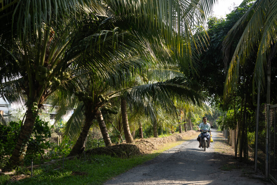 Visite de l'île d'An Binh dans le delta du Mékong