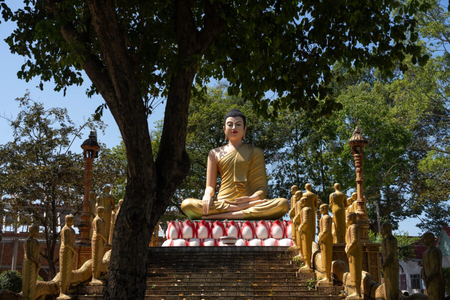 Temple bouddhiste, An Giang, Vietnam