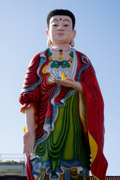 Statue de Bouddha au temple de Chua Minh Tinh à Quy Nhon