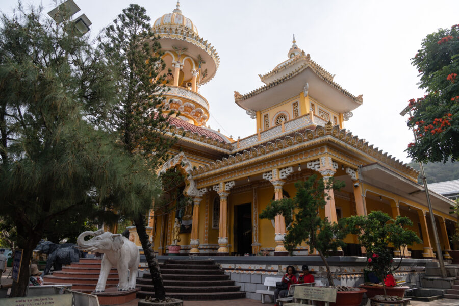 Temple Tay An, colline Nui Sam à Chau Doc