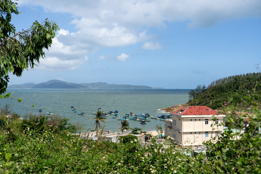 Paysages entre l'hôtel et Quy Nhon, autour de Song Cau