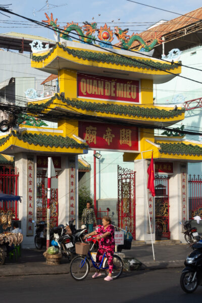 Temple à Chau Doc au Vietnam