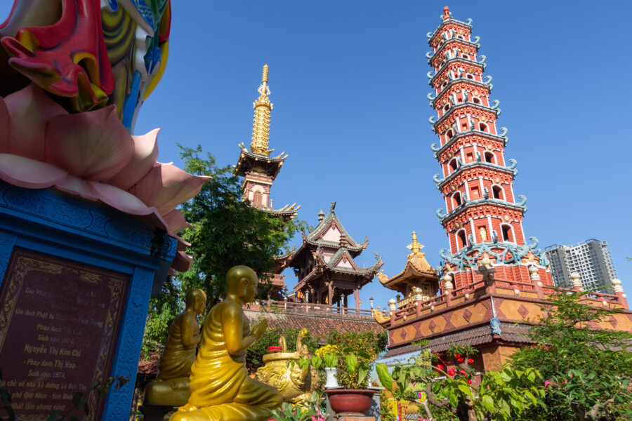 Temple de Chua Minh Tinh, voyage à Quy Nhon