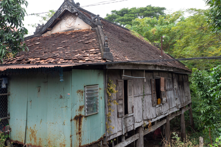 Vieille maison traditionelle cham, Chau Doc