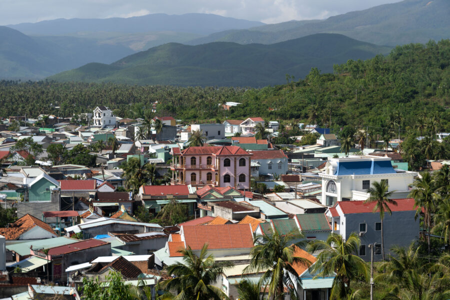 Village de Xuan Hai, collines de Phu Yen